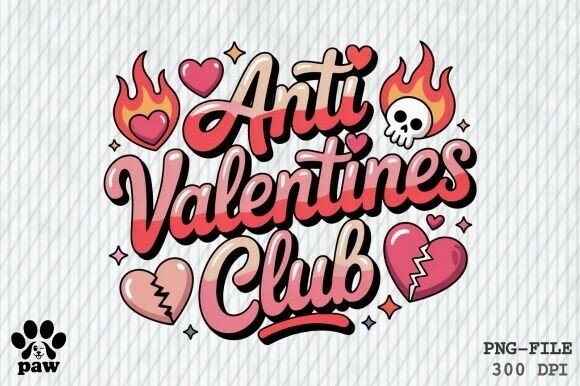 Download Anti Love Club Png, Anti Valentines Png - Valentines png Collection